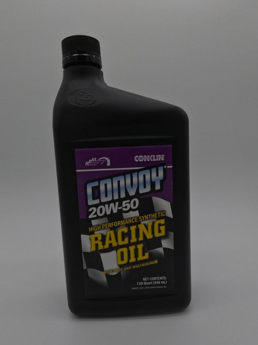 Convoy 20W-50 High Performance Synthetic Racing Oil With ZDDP and Molybdenum